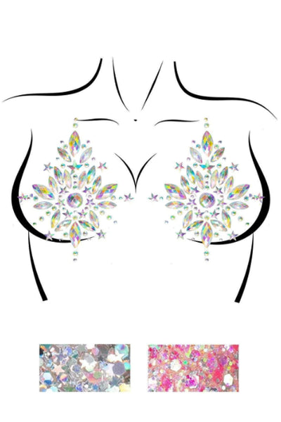 Cambria Jewels Sticker Nipple Pasties & Body Glitter