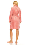 Pink Jacquard Robe