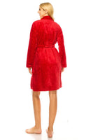 Red Jacquard Robe