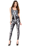 3d Skeleton Bodysuit Costume Set