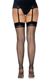 Lynn Sheer Backseam Stockings – Classic Elegance with a Modern Edge (6 pieces in 1 pack)