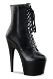 Lace-up Front Ankle Boots