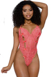 Lace Teddy with Bows