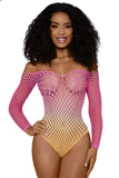 Ombre Net Bodystocking