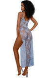 Sheer Lace Gown
