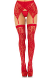 Rachel Lace Thigh Highs and Garter Belt