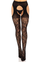 Rhiannon Lace Suspender Hose