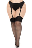 Harmony Wide Top Rhinestone Stockings