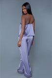 Madison Satin Pants PJ Set