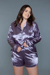 Two piece Liz satin pajama set