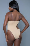 Amelia One Piece Color Block Swimsuit