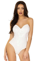Strapless Vinyl Bat-Wing Bodysuit – A Wickedly Sexy Halloween Must-Have