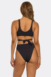 Winnie U-Wire Cutout One-Piece Swimsuit, High-Cut Bathing Suit with Adjustable Straps, Stylish Cutout Design & Stretch Swimwear