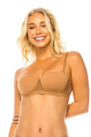Mesh band Wired Demi Bra
