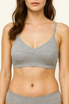 Comfortable Cotton Blend Wire-Free Junior A Cup Bra