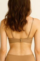 Wireless Comfort with Adjustable Straps Cotton Bralette