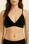 Wireless Comfort with Adjustable Straps Cotton Bralette