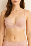 BC Cup No Push-Up Wire-Free Cotton Bra