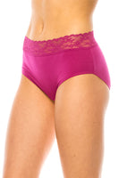 Lace Band High Waist Soft Panty