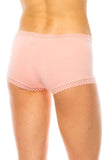 Plus Lace Trim Soft Boyshort