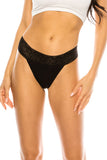 Thong With Elastic Band