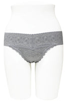 Lace Thong with Wide Lace Elastic Band