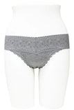 Lace Thong with Wide Lace Elastic Band