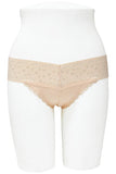 Lace Thong with Wide Lace Elastic Band