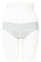 Lace Thong with Wide Lace Elastic Band