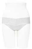 Lace Thong with Wide Lace Elastic Band