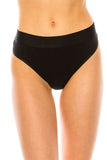 High Waist Thong with Elastic Band