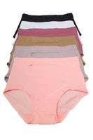 Cotton Stretch Solid Brief with Front Zipper Pocket