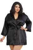 Satin Robe & Chemise Set