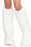 Furry Boot Covers for Women, Faux Fur Shoe Covers for Costumes, Festivals & Y2K Fashion