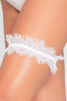 Eyelash Lace & Elastic Leg Garter