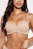 Strapless Nude Demi Bra