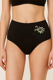 Soft Cotton & Comfortable Fit Flower Embroidery Mama Panty
