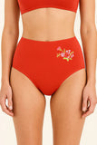Soft Cotton & Comfortable Fit Flower Embroidery Mama Panty
