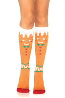 Sonia Gingerbread Man Socks