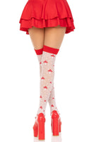 Magic Mushroom Thigh Highs