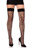 Fractured Net Thigh High Stockings – Edgy, Bold, and Unforgettable