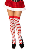 Peppermint Striped Socks