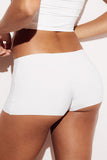 Raw-Edge Microfiber Boyshorts