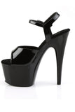Open-Toe Platform Ankle Strap Sandals – 7" Heel