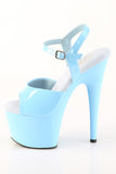 Open-Toe Platform Ankle Strap Sandals – 7" Heel