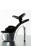 Open-Toe Platform Ankle Strap Sandals – 7" Heel
