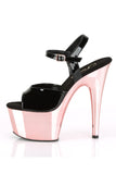 Open-Toe Platform Ankle Strap Sandals – 7" Heel