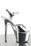 Open-Toe Platform Ankle Strap Sandals – 7" Heel