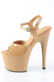 Open-Toe Platform Ankle Strap Sandals – 7" Heel
