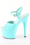 Open-Toe Platform Ankle Strap Sandals – 7" Heel
